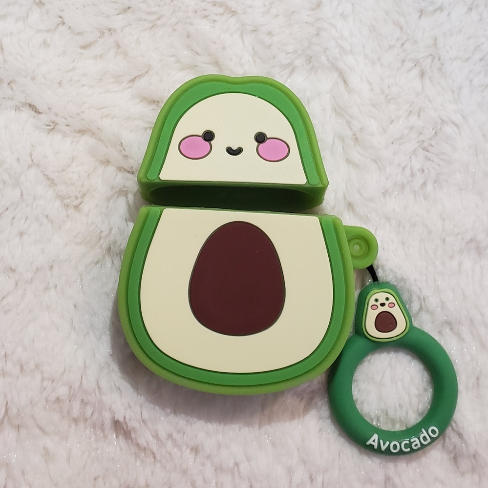 Airpods Case Cover - Cute avocado